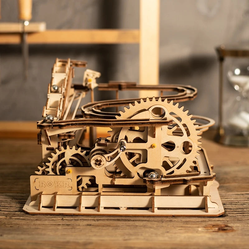 DIY Robotime Rokr Wooden Marble Run