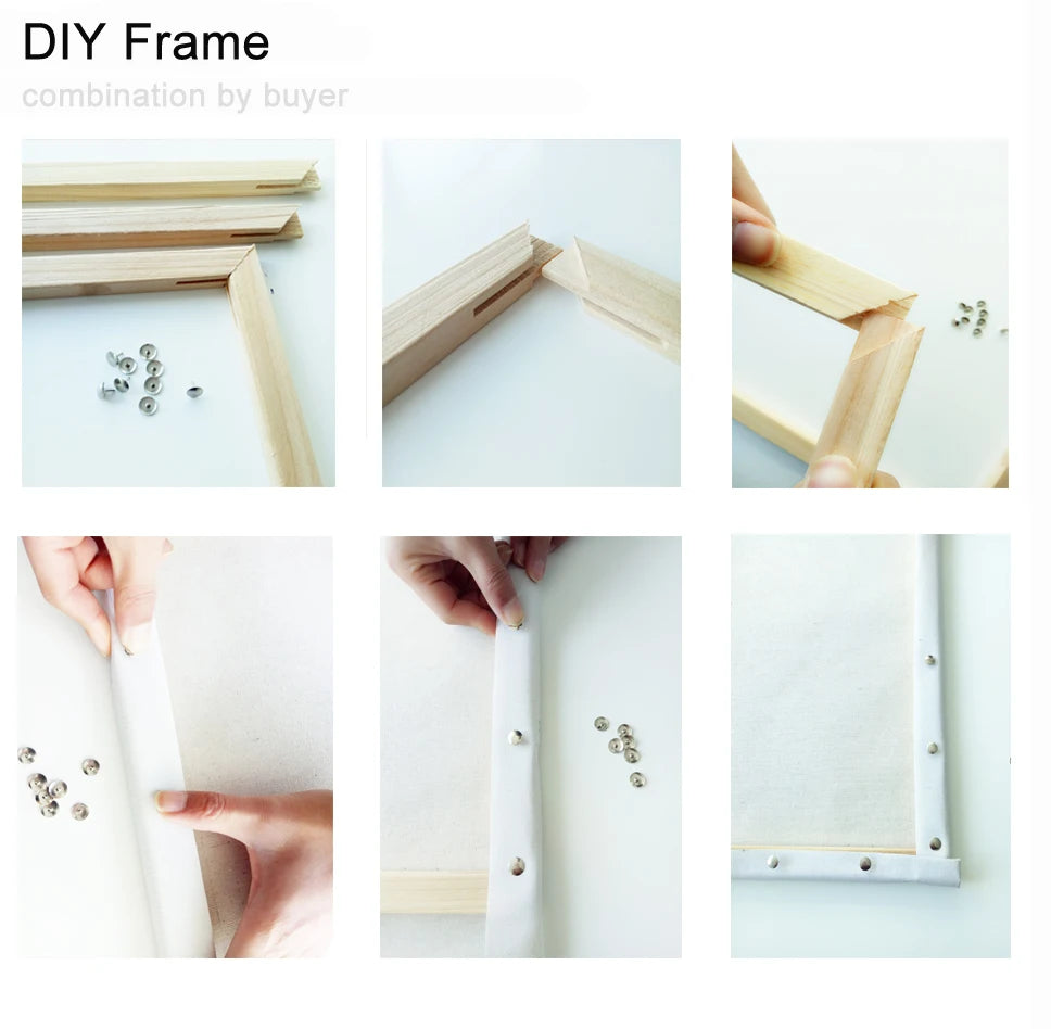 Daisies in the Field – DIY Paint by Number Kit