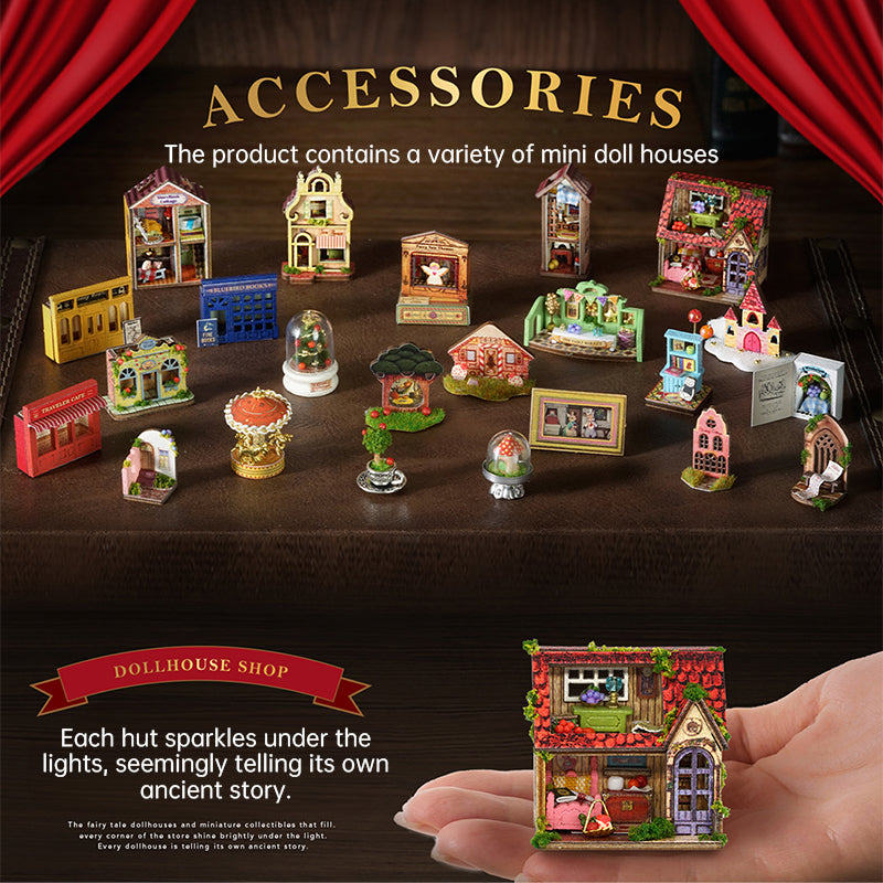 Fairy-Tale Wonderhouse - A charming DIY miniature house & book nook kit