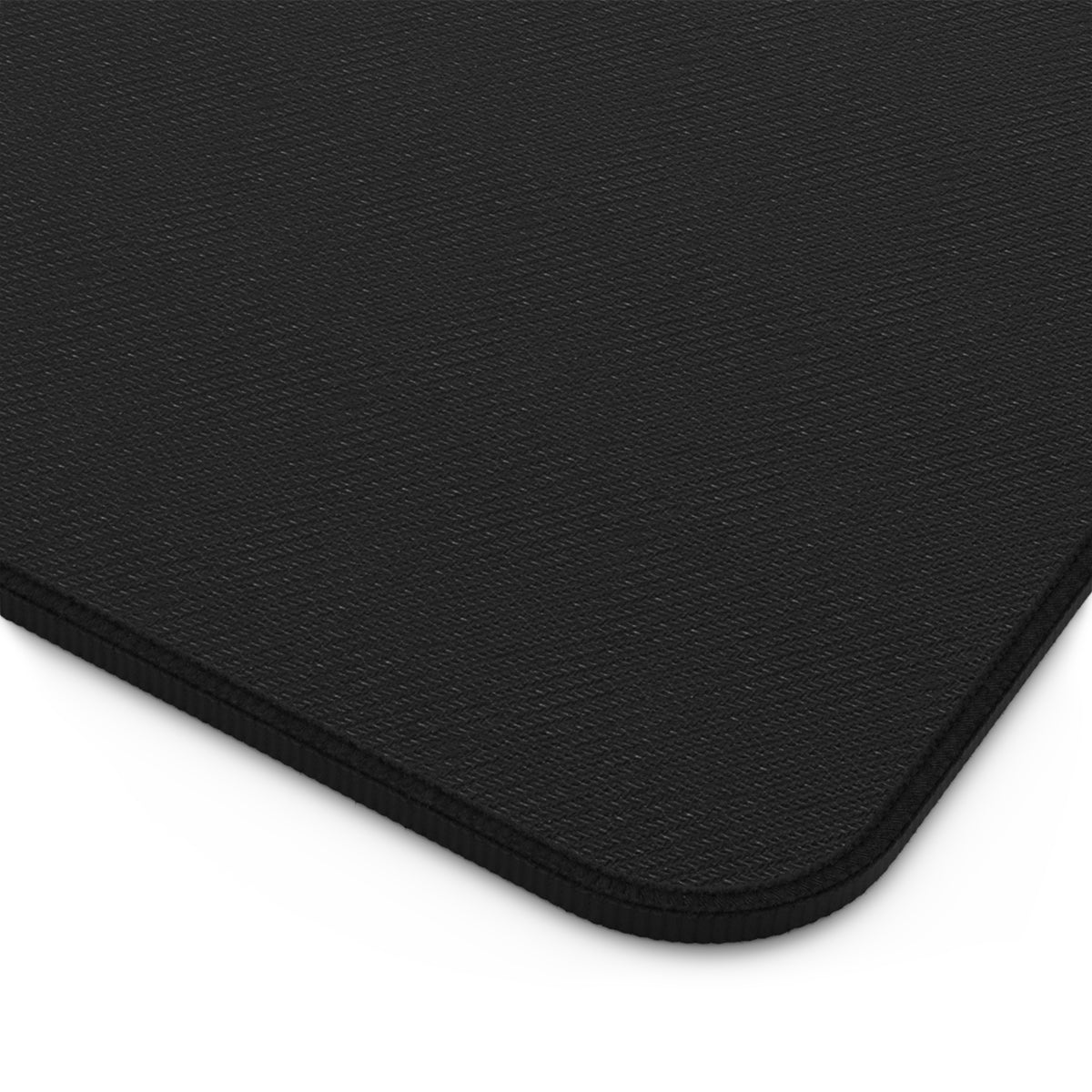 Ocean Blue Abstract Wave Desk Mat