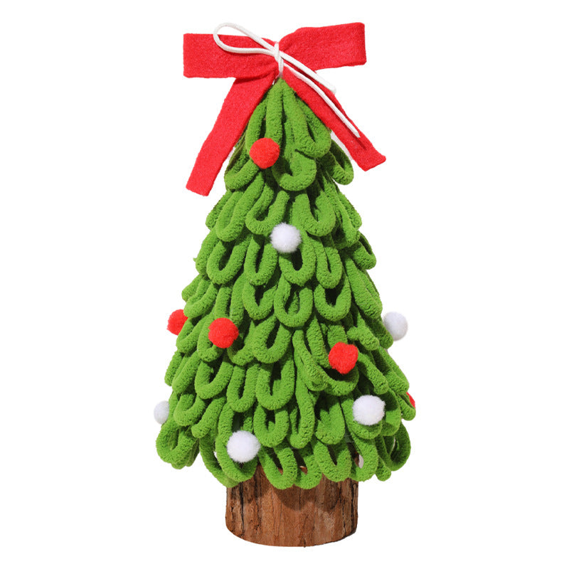 Mini Christmas Tree DIY Twist Stick Craft Kit Desktop Decoration Home Small Gift Christmas Ornament