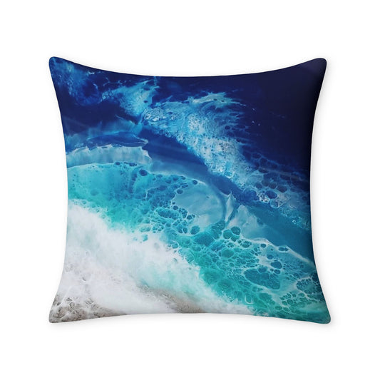 Blue Seascape Decorative Cushion Cover