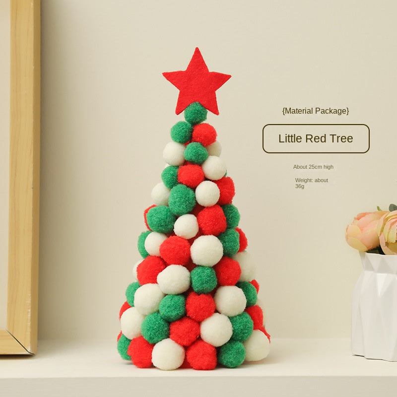 Mini Christmas Tree DIY Twist Stick Craft Kit Desktop Decoration Home Small Gift Christmas Ornament