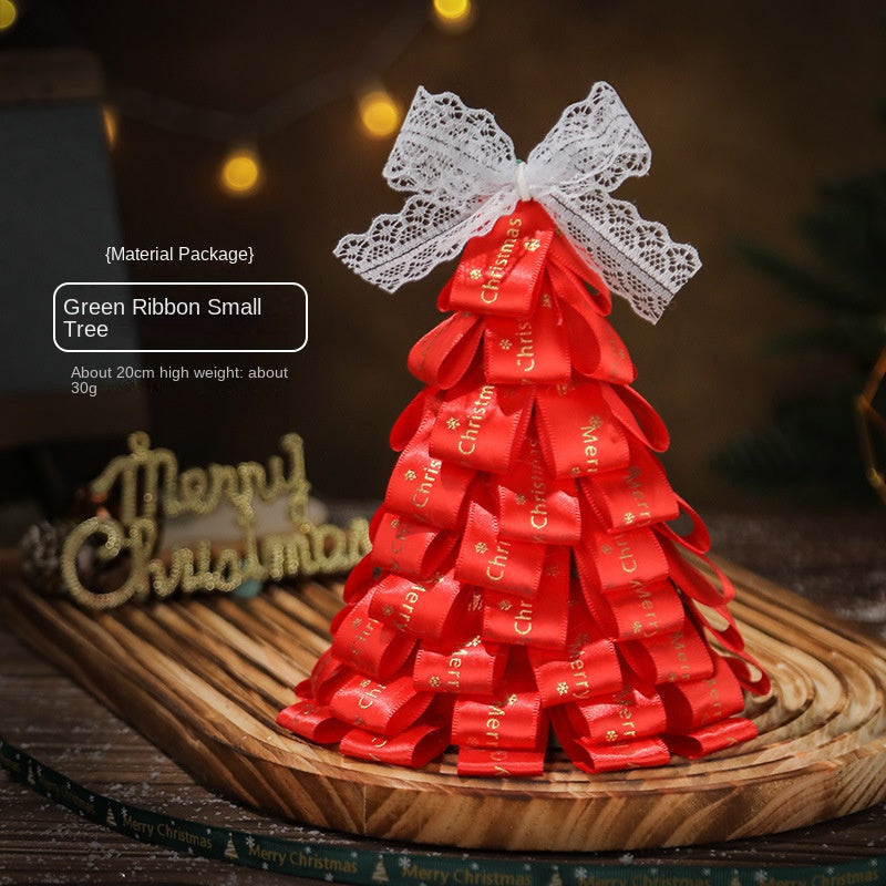 Mini Christmas Tree DIY Twist Stick Craft Kit Desktop Decoration Home Small Gift Christmas Ornament
