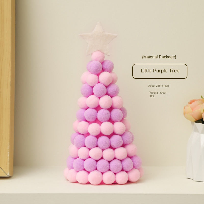 Mini Christmas Tree DIY Twist Stick Craft Kit Desktop Decoration Home Small Gift Christmas Ornament