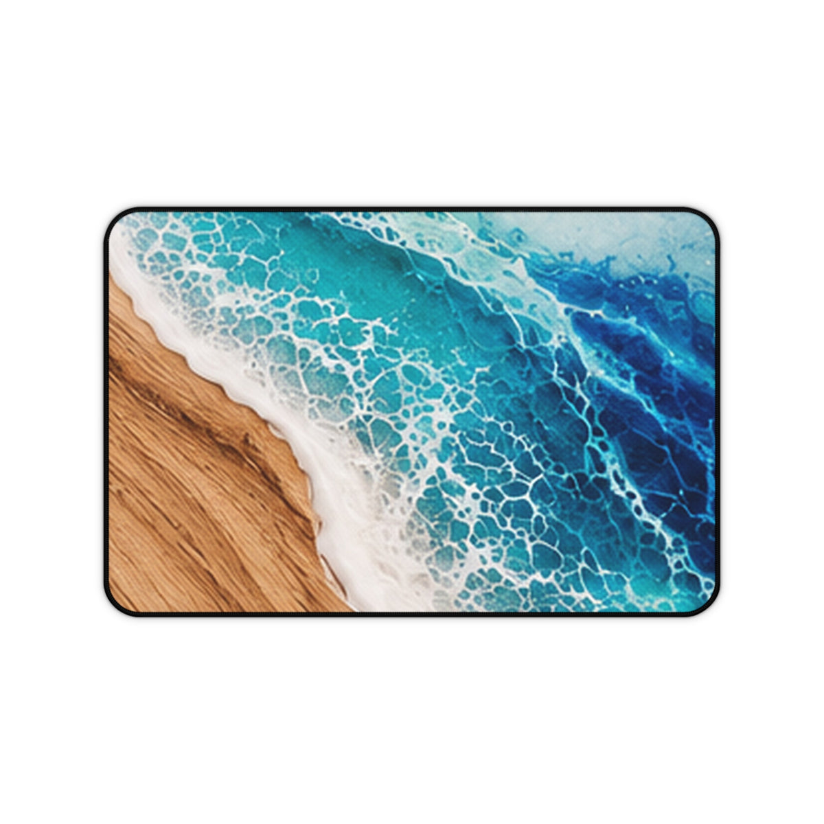 Beach Waves Desk Mat