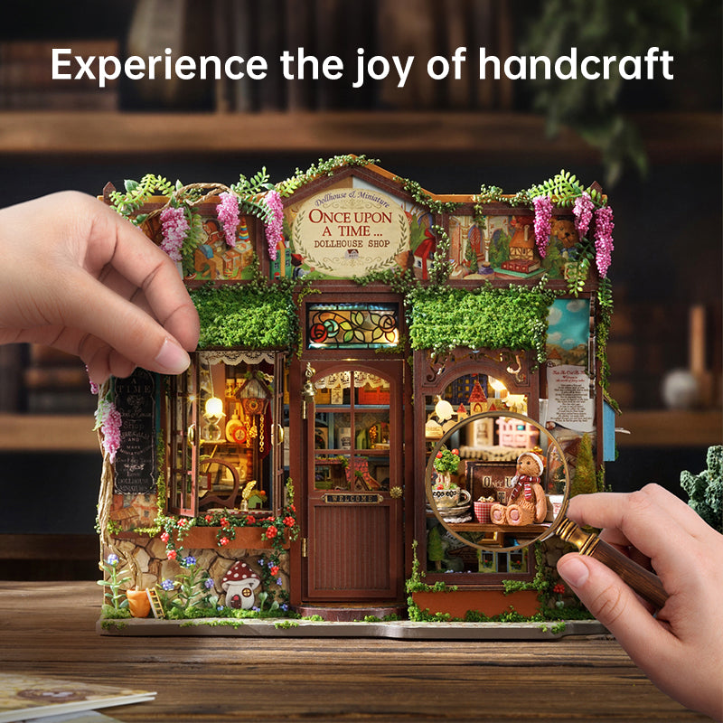 Fairy-Tale Wonderhouse - A charming DIY miniature house & book nook kit