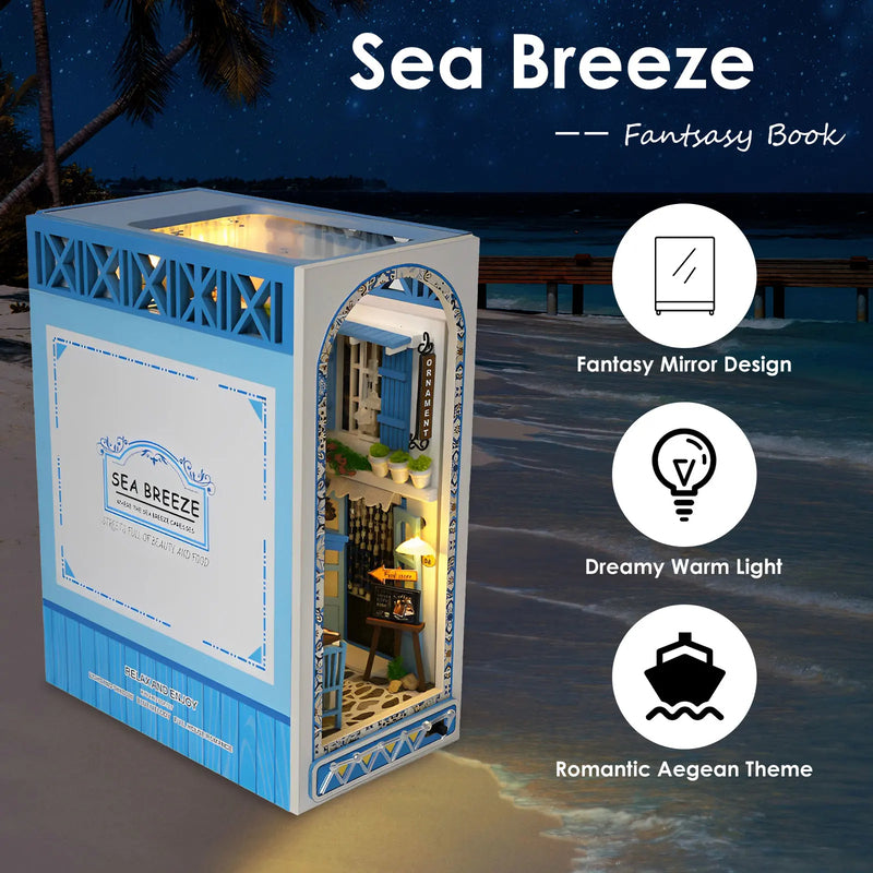 Seabreeze Patio DIY Book Nook Kit