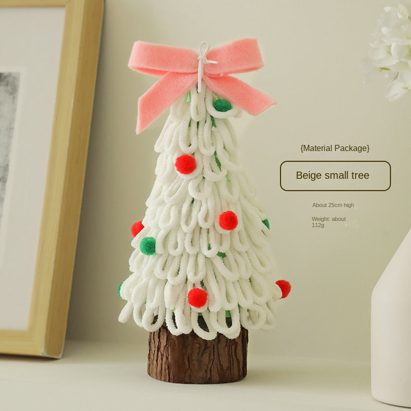 Mini Christmas Tree DIY Twist Stick Craft Kit Desktop Decoration Home Small Gift Christmas Ornament