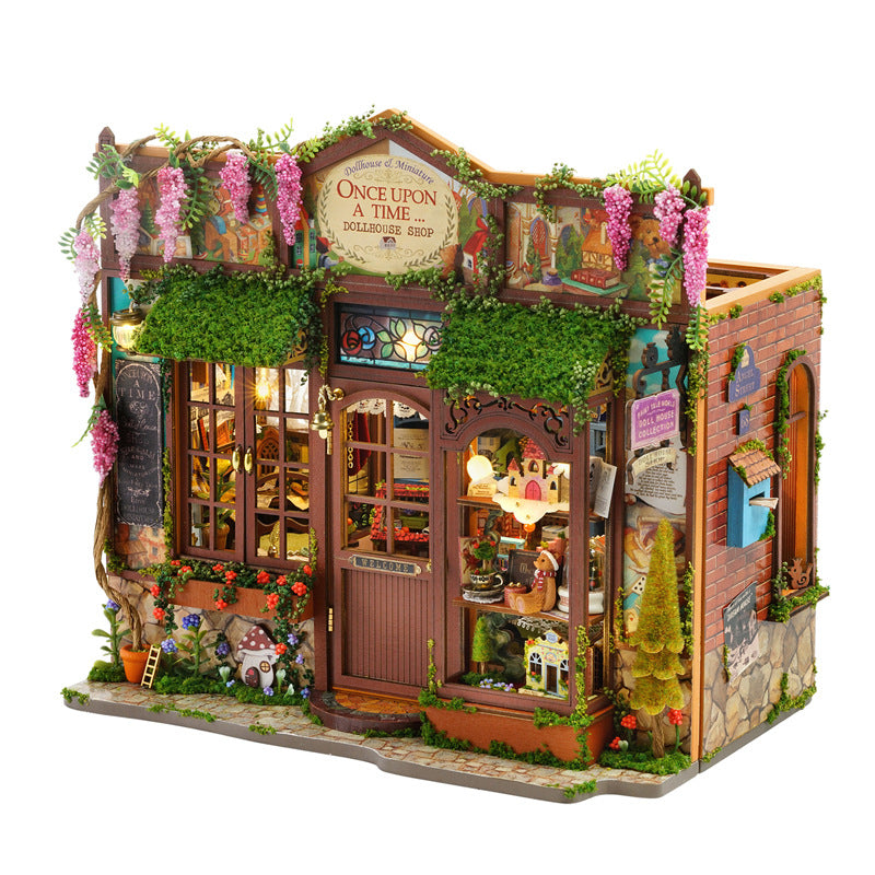 Fairy-Tale Wonderhouse - A charming DIY miniature house & book nook kit