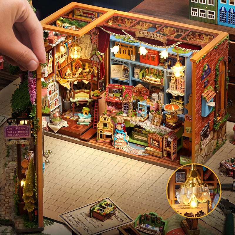 Fairy-Tale Wonderhouse - A charming DIY miniature house & book nook kit