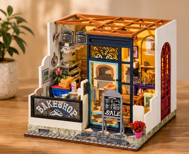 DIY Miniature Model House Collection – 4 Designs