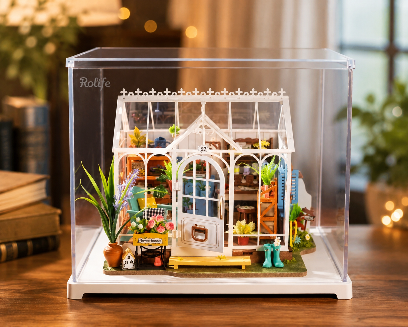 DIY Greenhouse Book Nook – Dream Rain Flower House