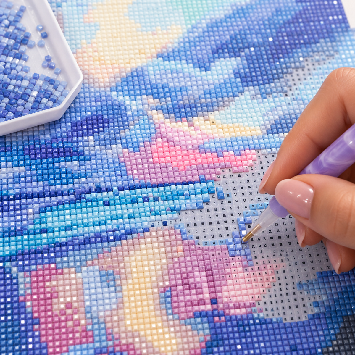 Blossom Dreams – 30×30 cm Diamond Painting Kit
