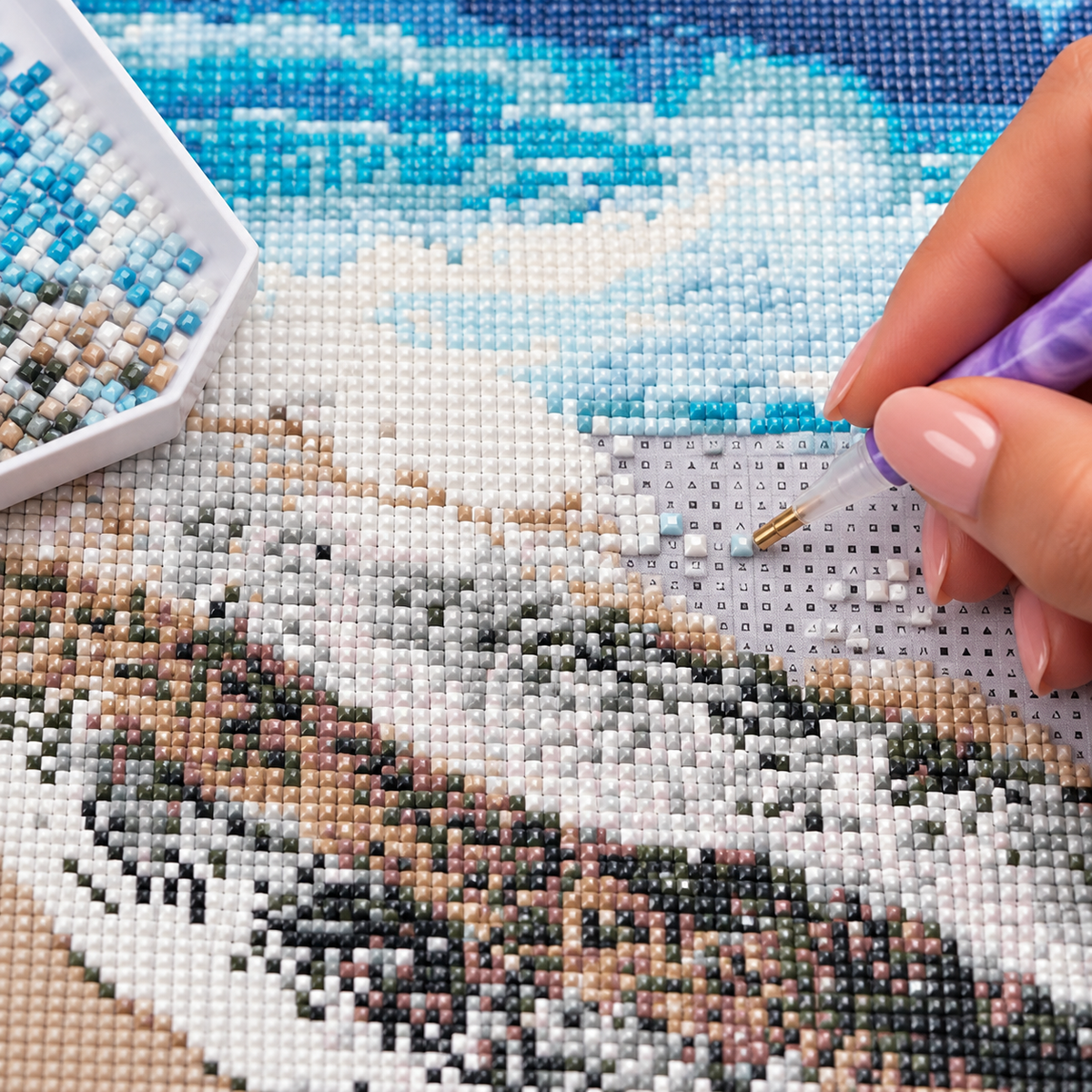 Winter Escape – 20×25 cm Diamond Painting Kit