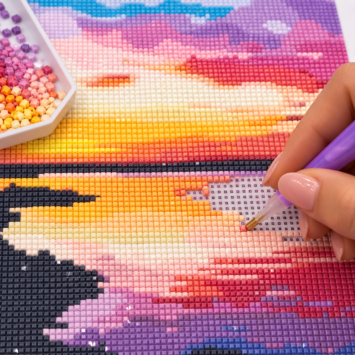 Chasing the Sunset – 30×40 cm Diamond Painting Kit