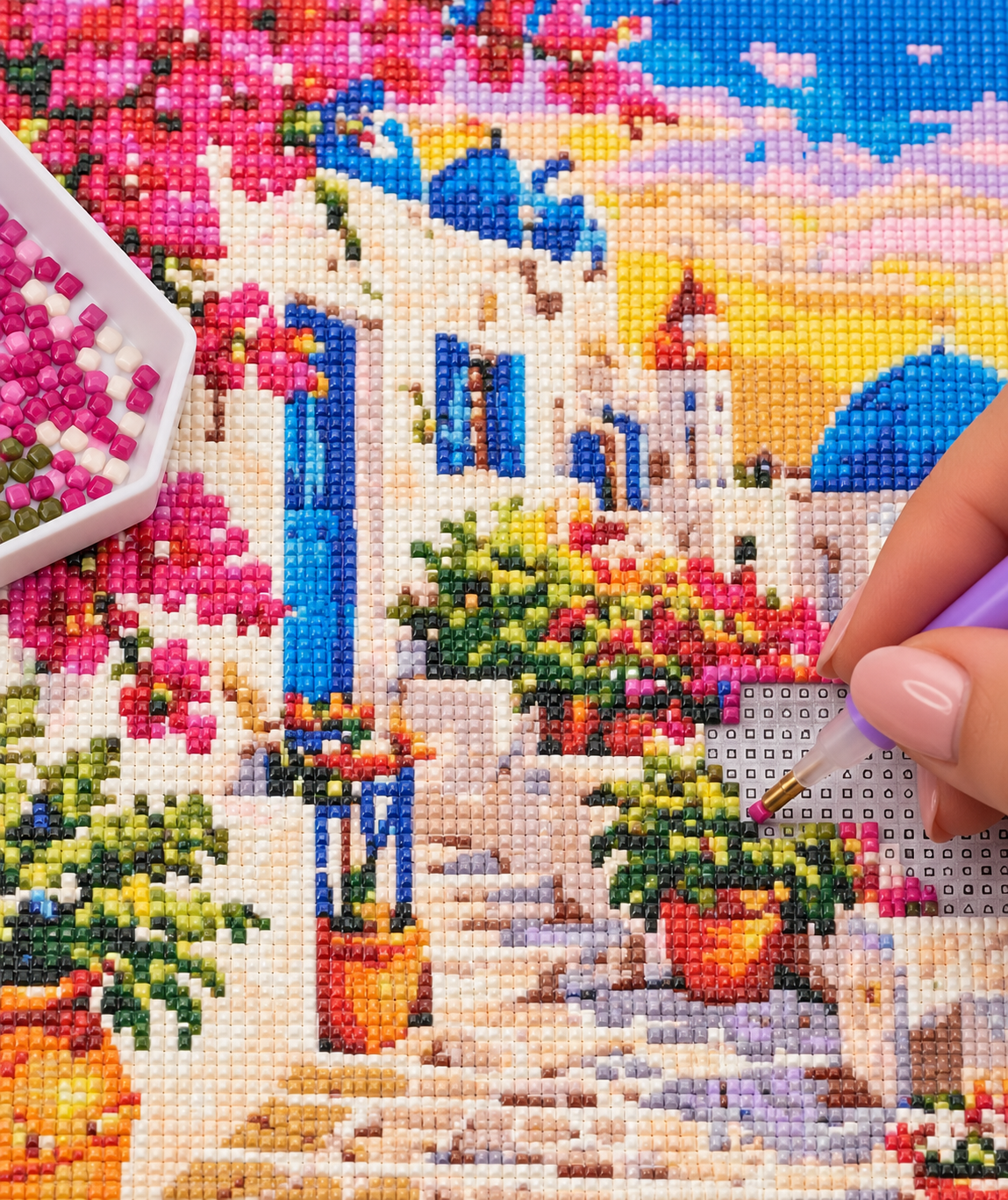 Mediterranean Mornings - 50x60cm Diamond Painting Kit