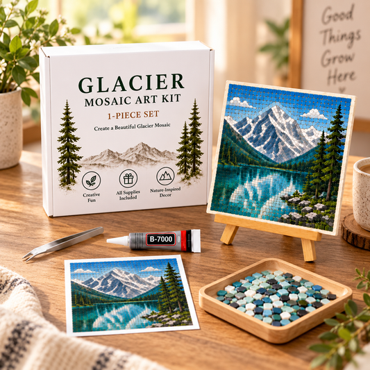 National Parks Mosaic Art Kit Collection – DIY Nature-Inspired Craft