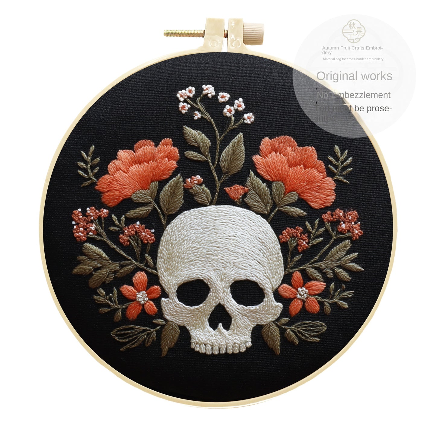 Cross-border Halloween Hanging Ornament Hand Embroidery DIY Kit Beginner Friendly Simple DIY with English Instructions Easter