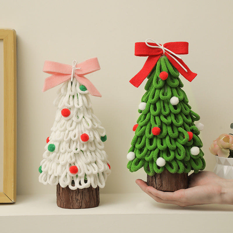 Mini Christmas Tree DIY Twist Stick Craft Kit Desktop Decoration Home Small Gift Christmas Ornament