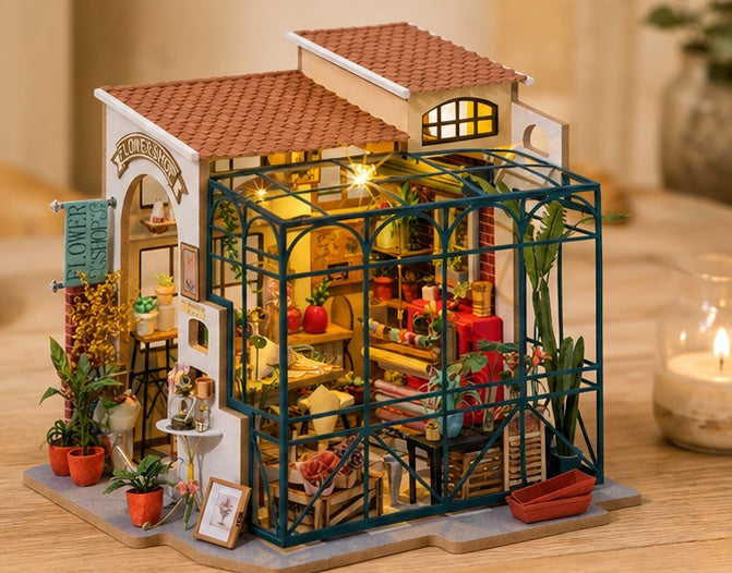 DIY Miniature Model House Collection – 4 Designs