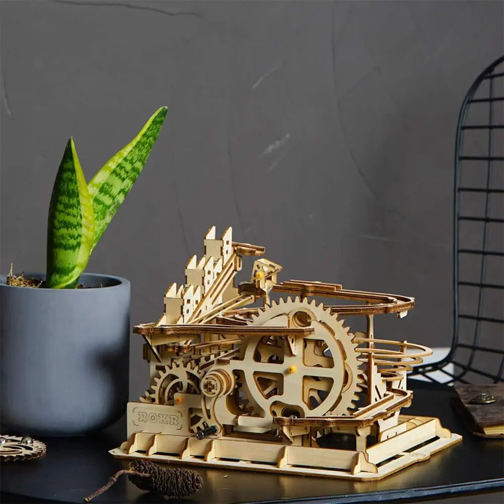DIY Robotime Rokr Wooden Marble Run