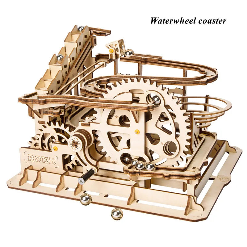 DIY Robotime Rokr Wooden Marble Run