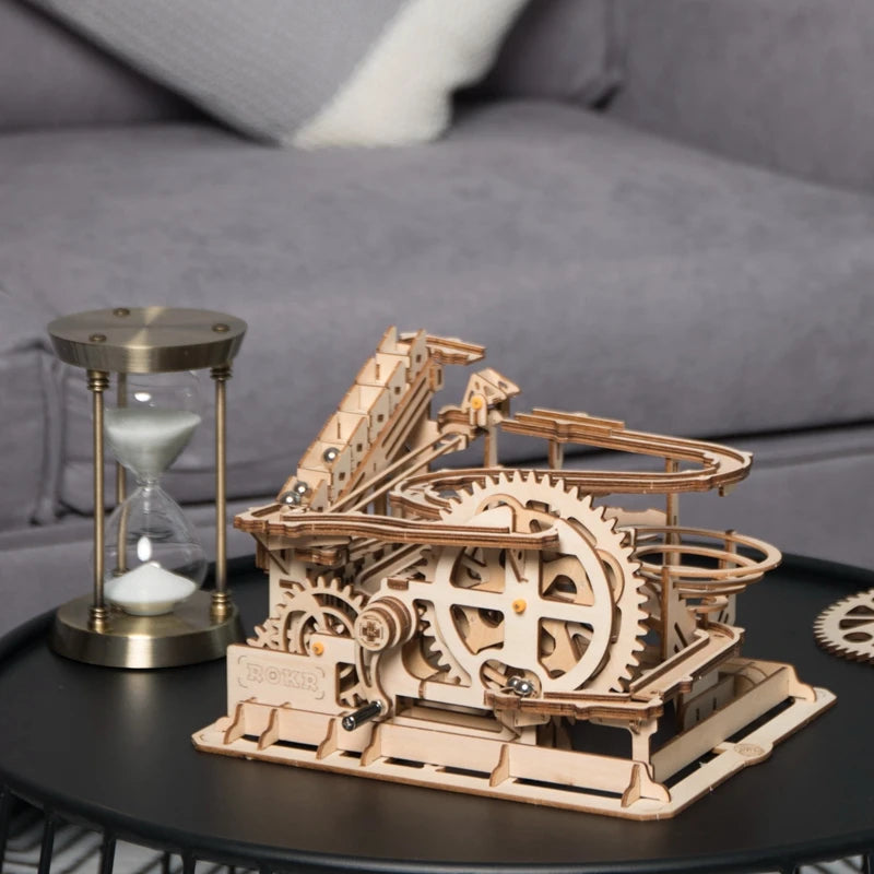 DIY Robotime Rokr Wooden Marble Run