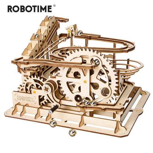 DIY Robotime Rokr Wooden Marble Run