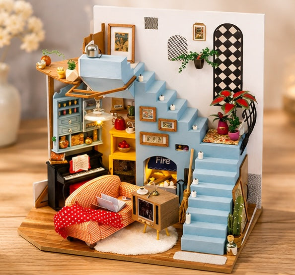 DIY Miniature Model House Collection – 4 Designs