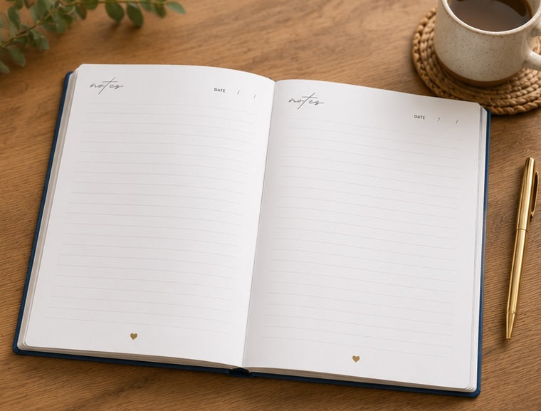 As Wild as the Ocean – Lined Notebook | 125-Page Journal