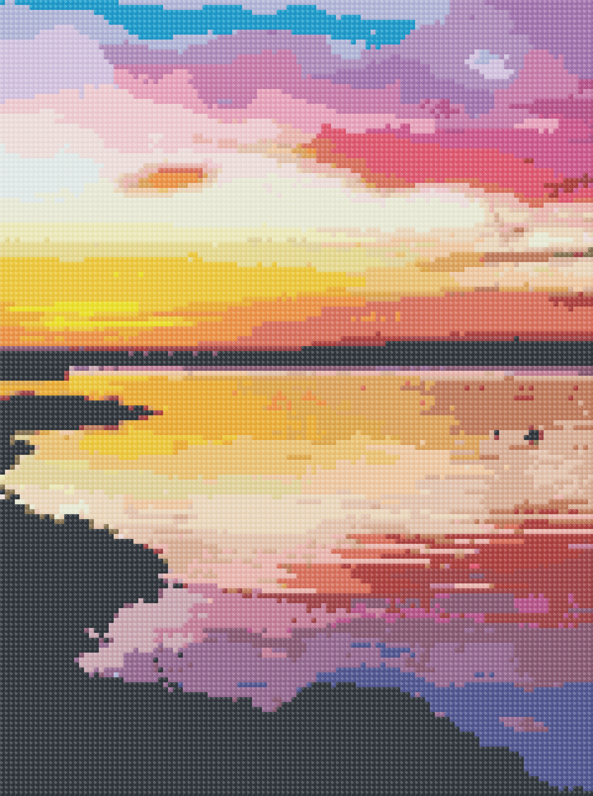 30x40cm Square Diamond Painting Kit